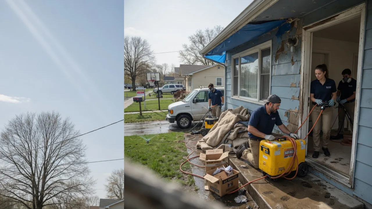 Basement Flood Cleanup in Cutler, IL near me
